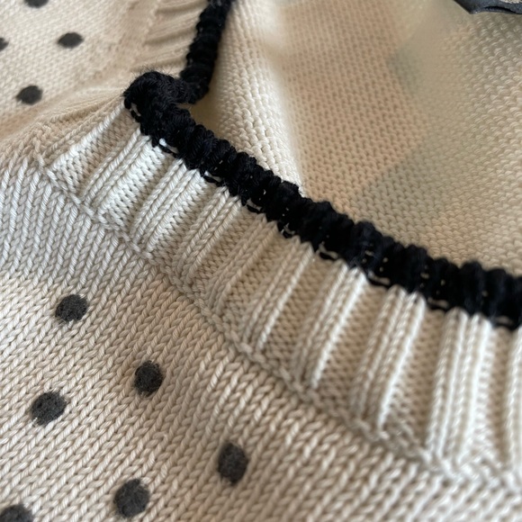 Weekend Max Mara Polka Dot Sweater small - Picture 9 of 12